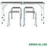 Набор мебели для пикника GREEN GLADE M790-5 темно-серый