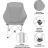 Складной стул GREEN GLADE M2309