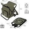 Табурет-рюкзак GREEN GLADE М1102 с сумкой M1102