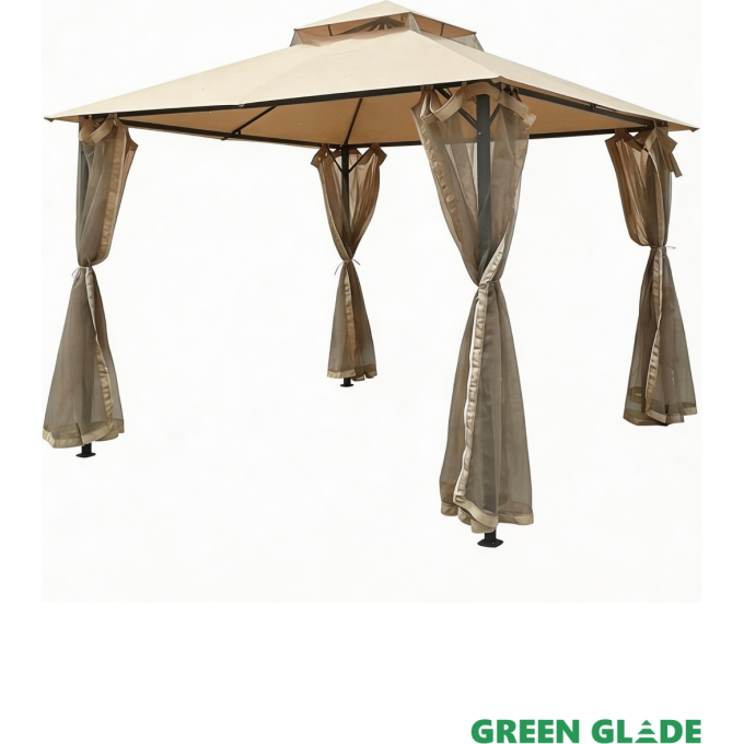 Тент садовый GREEN GLADE 72403 3х3х2,65 м полиэстер