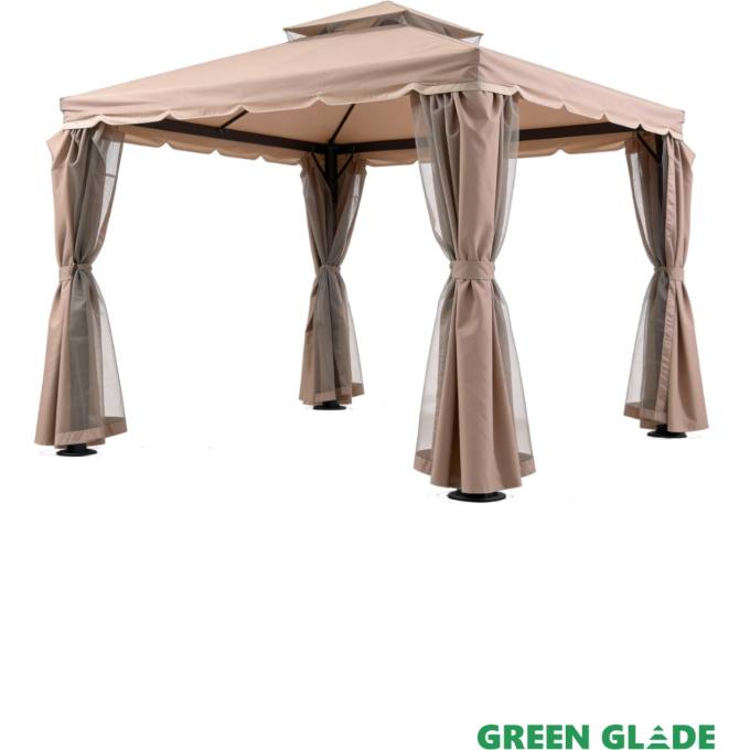 Тент садовый GREEN GLADE 72401 3х3х2,7 м полиэстер