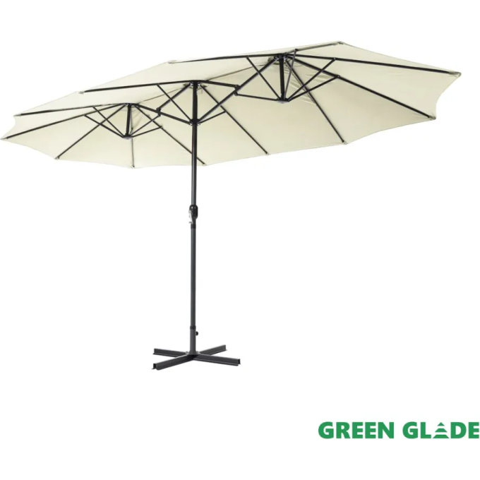 Зонт садовый GREEN GLADE 72141 бежевый