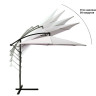 Зонт садовый GREEN GLADE 6002 серый