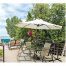 Зонт садовый GREEN GLADE 8002 серый
